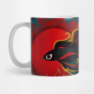 Fire fish Mug